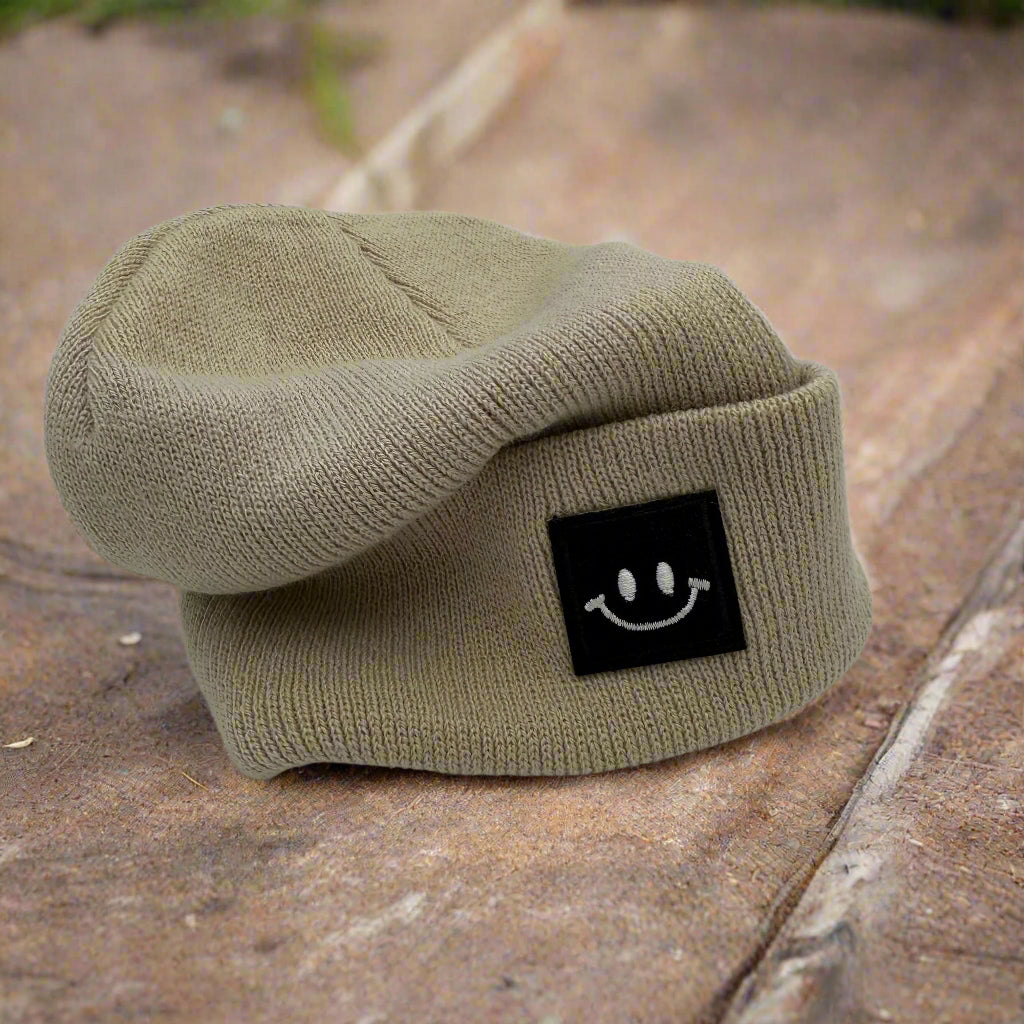 Frosted Taupe Beanie