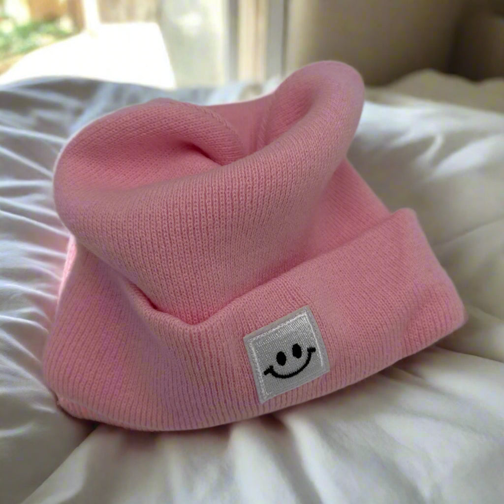 Powder Pink Beanie