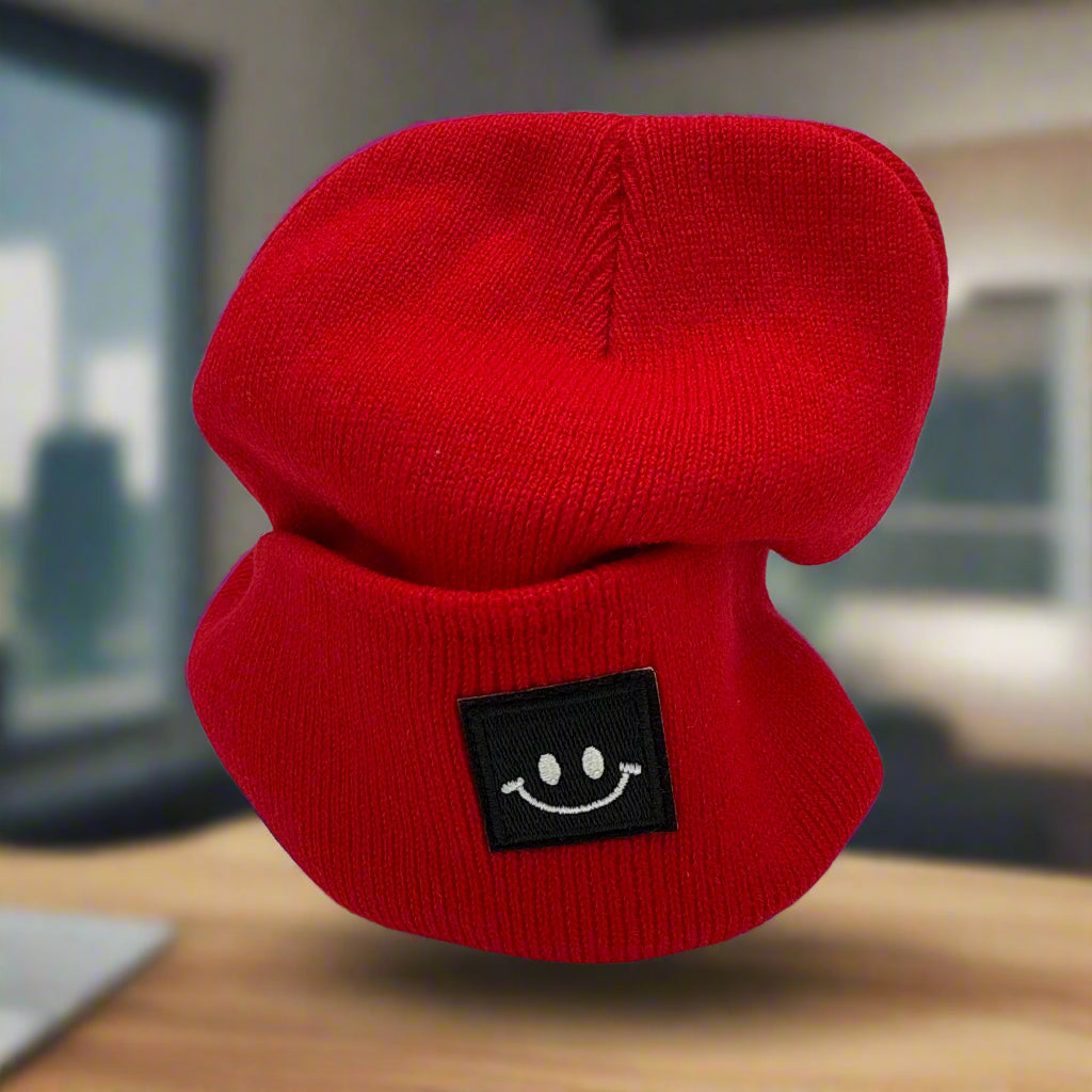 Sleigh Red Beanie