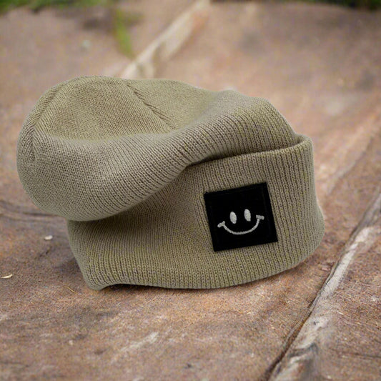 Frosted Taupe Beanie