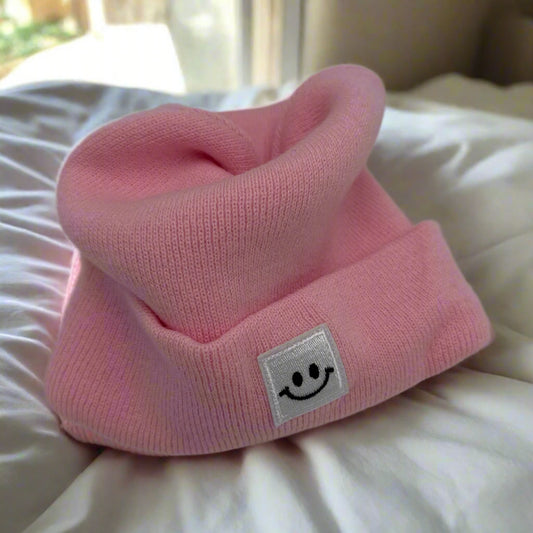Powder Pink Beanie